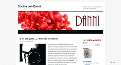 Desktop Screenshot of cocinacondanni.com